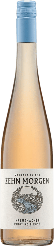 Envío gratis | Vino Rosado Zehn Morgen Kreuznacher Rosé — Rosado Q.b.A. Nahe Nahe Alemania Pinot Negro 75 cl