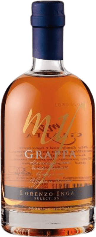 19,95 € Envio grátis | Grappa Inga Seleção Barrica D.O.C. Piedmont Garrafa Medium 50 cl