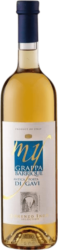 16,95 € Envío gratis | Grappa Inga Barrica D.O.C.G. Cortese di Gavi