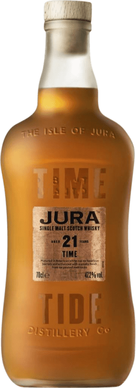 免费送货 | 威士忌单一麦芽威士忌 Isle of Jura Time 苏格兰 英国 21 岁 70 cl