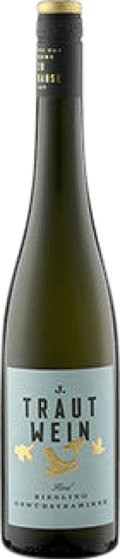 18,95 € Kostenloser Versand | Weißwein J. Trautwein Riesling & Gewürztraminer Floral Q.b.A. Rheinhessen