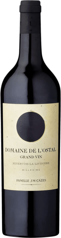 Free Shipping | Red wine Famille J.M. Cazes Domaine de L'Ostal Grand Vin La Livinière A.O.C. Minervois France Syrah, Grenache, Carignan, Mourvèdre 75 cl