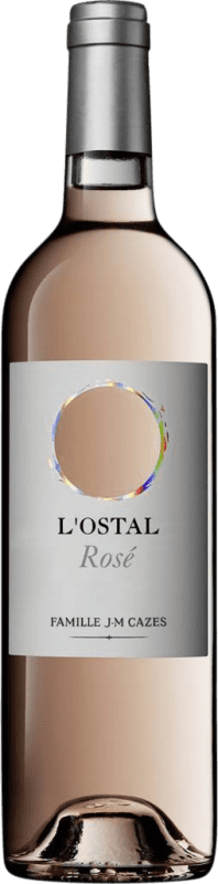 Kostenloser Versand | Rosé-Wein Famille J.M. Cazes L'Ostal Rosé I.G.P. Vin de Pays d'Oc Bordeaux Frankreich Syrah, Grenache 75 cl