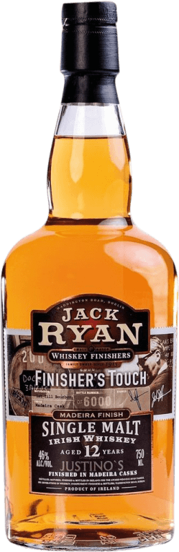 Free Shipping | Whisky Single Malt Jack Ryan Finisher's Touch Ireland 12 Years 70 cl