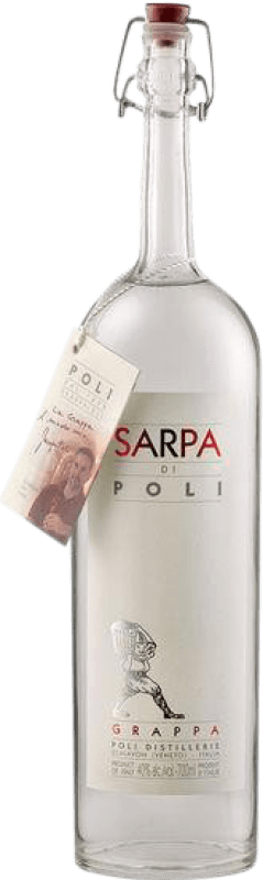 Бесплатная доставка | Граппа Jacopo Poli Sarpa I.G.T. Venezia Venecia Италия Merlot, Cabernet 70 cl