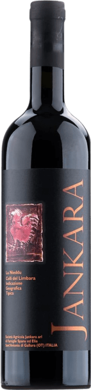 Free Shipping | Red wine Jankara Lu Nieddu Colli del Limbara Italy Cabernet Franc, Dolcetto, Barbera, Cannonau, Pascale 75 cl