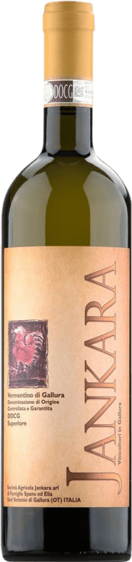 Бесплатная доставка | Белое вино Jankara D.O.C.G. Vermentino di Gallura Италия Vermentino — Верментино 75 cl