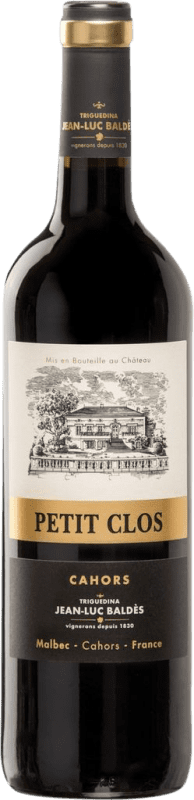 16,95 € | 赤ワイン Jean Luc Baldès Petit Clos A.O.C. Cahors Occitania フランス Merlot, Malbec 75 cl