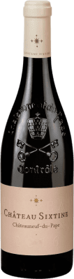 Envio grátis | Vinho Tinto Jean Marc Diffonty Château Sixtine A.O.C. Châteauneuf-du-Pape Rhône França Garnacha — Grenache, Nebbiolo, Mourvèdre 75 cl Jean Marc Diffonty Château Sixtine Châteauneuf-du-Pape 75 cl