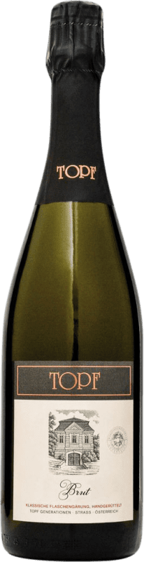 32,95 € | Weißer Sekt Johann Topf Brut I.G. Kamptal Kamptal Österreich Nebbiolo, Chardonnay, Weißburgunder, Grüner Veltliner 75 cl