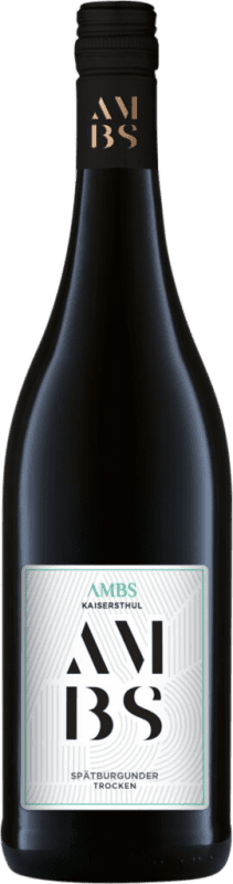 Envío gratis | Vino Tinto Josef Ambs Edición Limitada I.G. Baden Baden Alemania Pinot Negro 75 cl