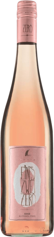 Free Shipping | Rosé wine Weingut Leitz Eins Zwei Zero Rosé Q.b.A. Rheingau Rheingau Germany Pinot Black 75 cl Alcohol-Free