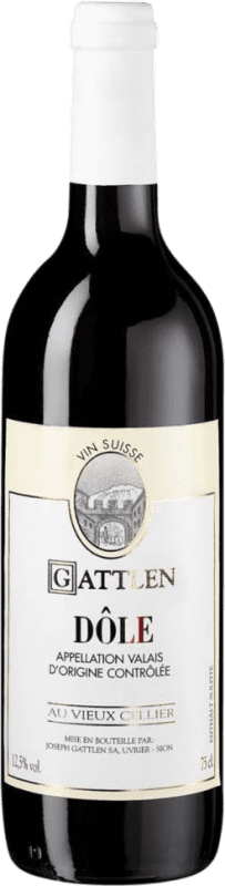 Free Shipping | Red wine Joseph Gattlen Dôle A.O.C. Valais Valais Switzerland Pinot Black, Gamay 75 cl