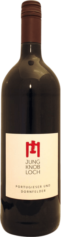 Kostenloser Versand | Rotwein Jung & Knobloch Portugieser & Dornfelder Halbtrocken Halbsüß Q.b.A. Rheinhessen Rheinhessen Deutschland Portugieser, Dornfelder 1 L