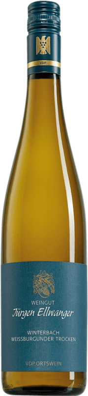12,95 € | 白葡萄酒 Jürgen Ellwanger Winterbacher Trocken — 干型 I.G. Baden Baden-Württemberg 德国 Pinot Blanc — 白皮诺 75 cl