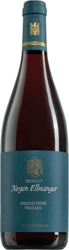 13,95 € | Vino Tinto Jürgen Ellwanger Rebe Trocken — Seco I.G. Baden Baden-Württemberg Alemania Zweigelt 75 cl