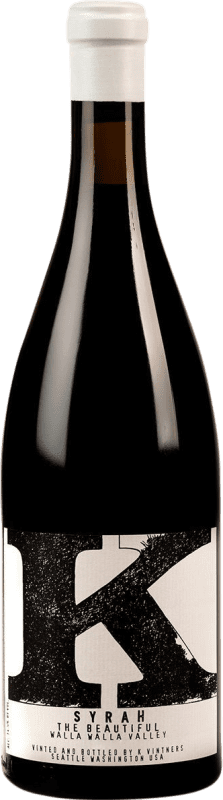 Free Shipping | Red wine K Vintners The Beautiful Washington United States Syrah 75 cl