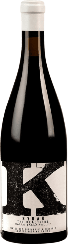 Free Shipping | Red Wine K Vintners The Beautiful Washington United States Syrah — Shiraz 75 cl