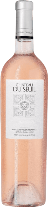 11,95 € | Розовое вино Château du Seuil. Rosé A.O.P. Coteaux d'Aix-en-Provence Прованс Франция Grenache, Cabernet Sauvignon, Cinsault 75 cl