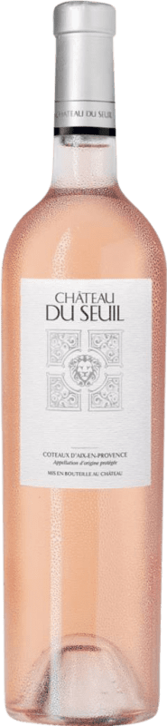 Envio grátis | Vinho Rosé Château du Seuil Rosé A.O.C. Coteaux d'Aix-en-Provence Provença França Garnacha — Grenache, Cabernet Sauvignon, Cinsault 75 cl