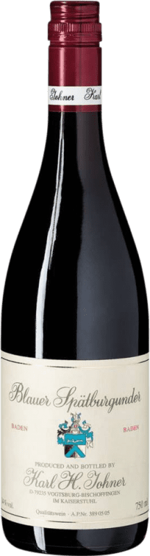 23,95 € | Vin rouge Karl H. Johner Blauer Sec I.G. Baden Baden Allemagne Pinot Noir 75 cl