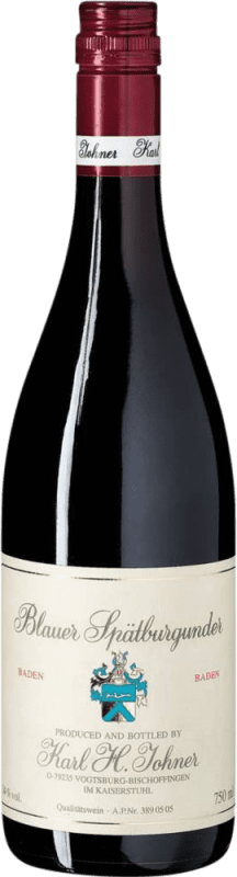23,95 € | Vinho Tinto Karl H. Johner Blauer Seco I.G. Baden Baden Alemanha Pinot Noir 75 cl