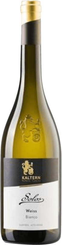 Free Shipping | White wine Kaltern Solos Weiss D.O.C. Alto Adige Tirol del Sur Italy 75 cl