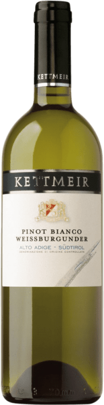 Бесплатная доставка | Белое вино Kettmeir D.O.C. Südtirol Alto Adige Tirol del Sur Италия Pinot White 75 cl