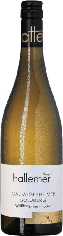11,95 € | Vino Bianco Klaus Hattemer Gau Algesheimer Goldberg Trocken — Secco Q.b.A. Rheinhessen Rheinhessen Germania Pinot Bianco 75 cl