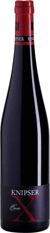 Free Shipping | Red wine Knipser X Rotweincuvée Dry Q.b.A. Pfälz Pfälz Germany Merlot, Cabernet Sauvignon, Cabernet Franc 75 cl