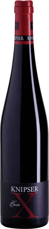 Envoi gratuit | Vin rouge Knipser Cuvée X Rotwein Sec Q.b.A. Pfälz Pfälz Allemagne Merlot, Cabernet Sauvignon, Cabernet Franc 75 cl