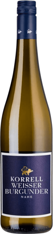 Envoi gratuit | Vin blanc Korrell Sec V.D.P. Gutswein Nahe Allemagne Pinot Blanc 75 cl