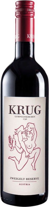 21,95 € Envio grátis | Vinho tinto Krug Eichkogel Reserva D.A.C. Thermenregion