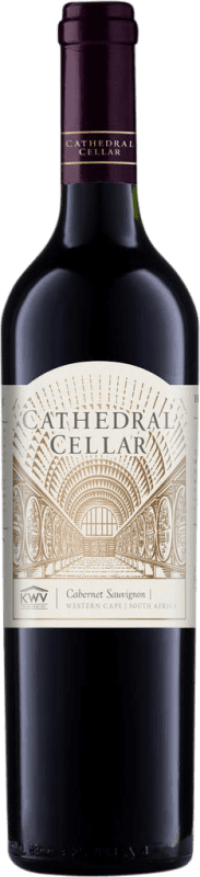 Free Shipping | Red wine KWV Cathedral W.O. Western Cape Western Cape South Coast South Africa Cabernet Sauvignon 75 cl