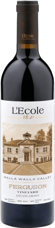 Бесплатная доставка | Красное вино L'Ecole Nº 41 Ferguson Estate Washington Соединенные Штаты Merlot, Cabernet Sauvignon, Cabernet Franc, Malbec, Petit Verdot 75 cl