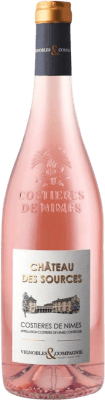 La Compagnie Rhodanienne. Château des Sources Rosé Costières de Nîmes 75 cl