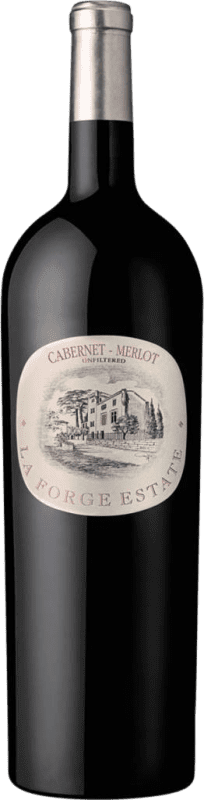 免费送货 | 红酒 La Forge Merlot Cabernet Sauvignon I.G.P. Vin de Pays d'Oc 波尔多 法国 Merlot, Cabernet Sauvignon 瓶子 Magnum 1,5 L