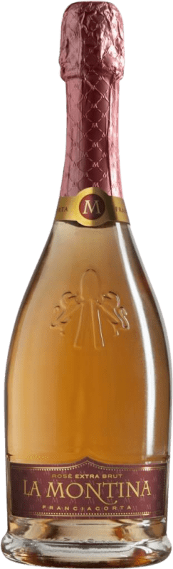 送料無料 | ロゼスパークリングワイン La Montina エキストラブラット D.O.C.G. Franciacorta ロンバルディア イタリア Nebbiolo, Chardonnay 75 cl