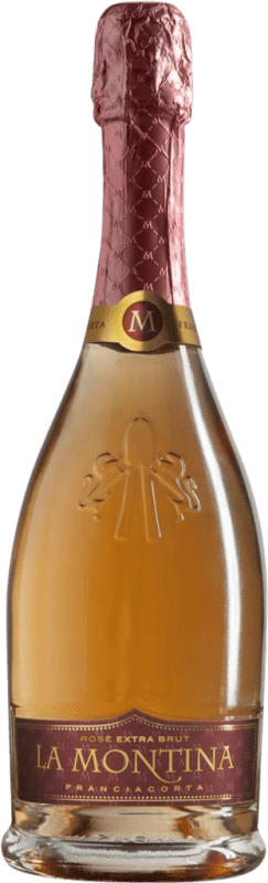 35,95 € | 桃红起泡酒 La Montina Extra Brut — 特干型起泡酒 D.O.C.G. Franciacorta 伦巴第 意大利 Nebbiolo — 内比奥罗, Chardonnay — 莎当妮 75 cl