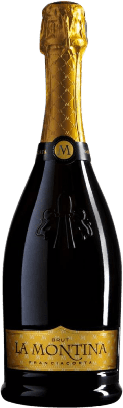 送料無料 | 白スパークリングワイン La Montina Brut D.O.C.G. Franciacorta ロンバルディア イタリア Nebbiolo, Chardonnay 75 cl