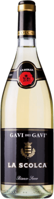 16,95 € | White wine La Scolca Etichetta Nera D.O.C.G. Cortese di Gavi Piemonte Italy Cortese Half Bottle 37 cl
