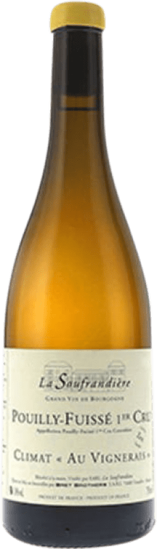 Free Shipping | White wine La Soufrandière Climat au Vignerais Zen A.O.C. Pouilly-Fuissé Burgundy France Chardonnay 75 cl