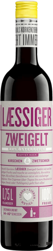 Бесплатная доставка | Красное вино Laessiger I.G. Burgenland Burgenland Австрия Zweigelt 75 cl