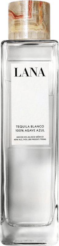 Free Shipping | Tequila Lana Blanco — White Mexico 70 cl