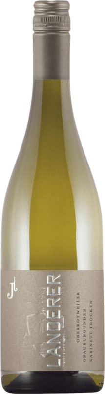 18,95 € | White Wine Landerer Trocken — Dry I.G. Baden Baden Germany Pinot Gris 75 cl