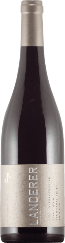 19,95 € | Vin Rouge Landerer Oberrotweiler Schwarze Erde Trocken — Sec I.G. Baden Baden Allemagne Pinot Noir 75 cl