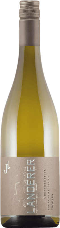 Envoi gratuit | Vin blanc Landerer Sec I.G. Baden Baden Allemagne Sauvignon Blanc 75 cl