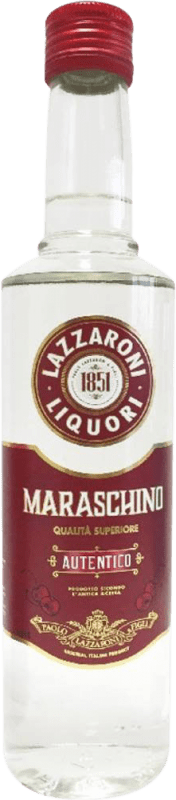 10,95 € Free Shipping | Spirits Lazzaroni Kirschlikör Maraschino I.G.T. Lombardia Medium Bottle 50 cl