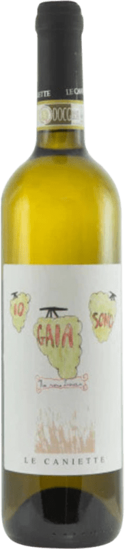 Бесплатная доставка | Белое вино Le Caniette Io Sono Gaia D.O.C. Offida Marcas Италия Pecorino 75 cl