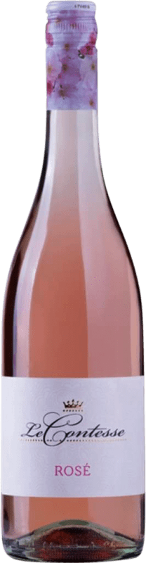 7,95 € | Espumante rosé Le Contesse Frizzante Rosé I.G.T. Marca Trevigiana Venecia Itália Pinot Preto, Nebbiolo 75 cl